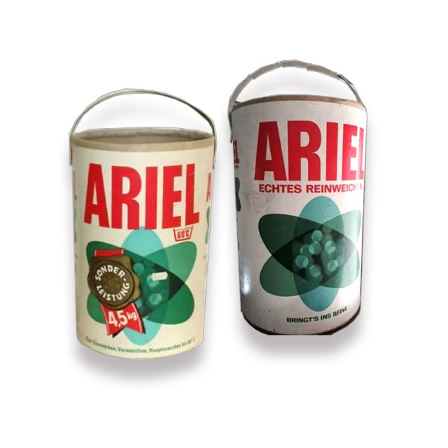Ariel Waschmittel Retro