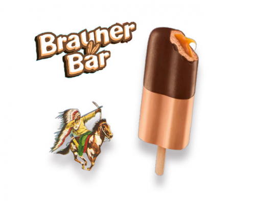 Brauner Bär Eis