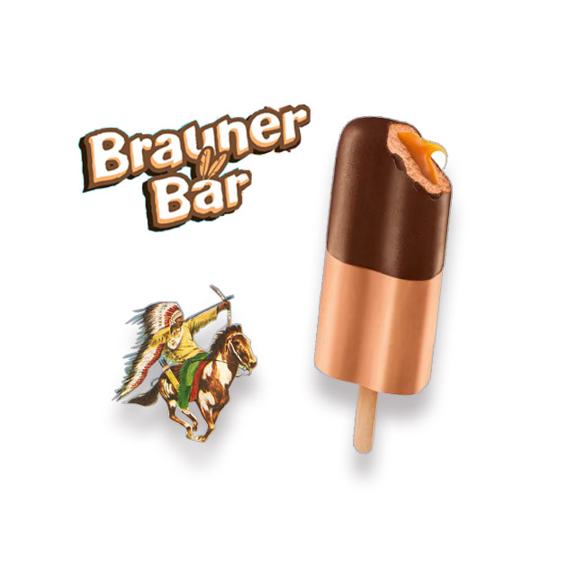 Brauner Bär Eis