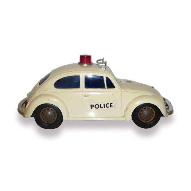 polizei auto retro Spielzeug