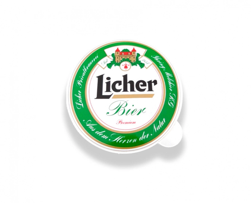 licher-bier Aufkleber