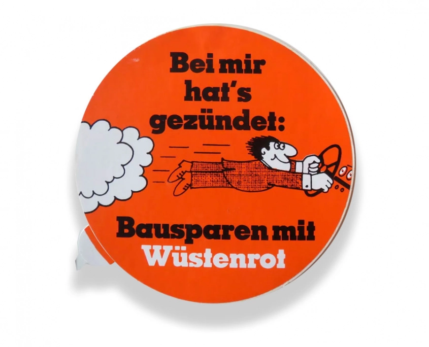 Wüstenrot Aufkleber