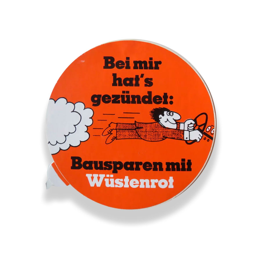 Wüstenrot Aufkleber