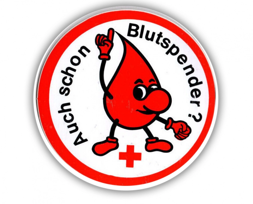 Auch schon Blutspender Aufkleber