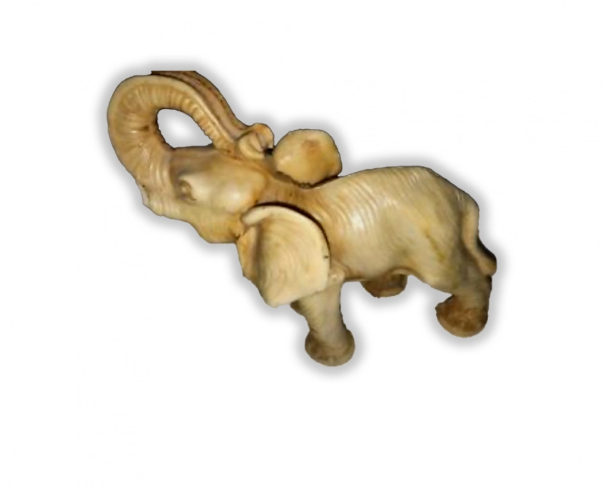 Marmor Elefant der 80er Jahre