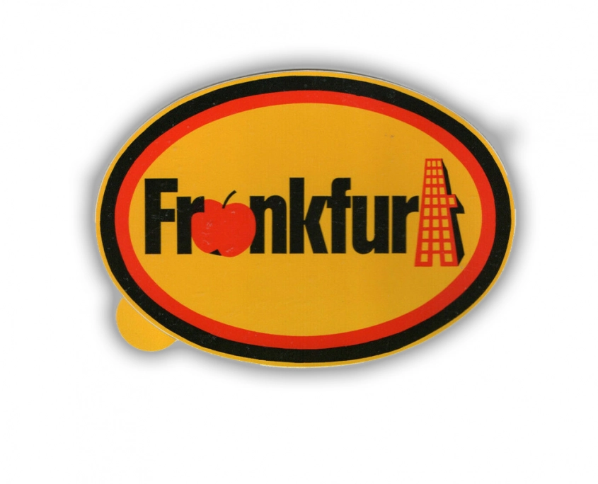 Frankfurt-Aufkleber