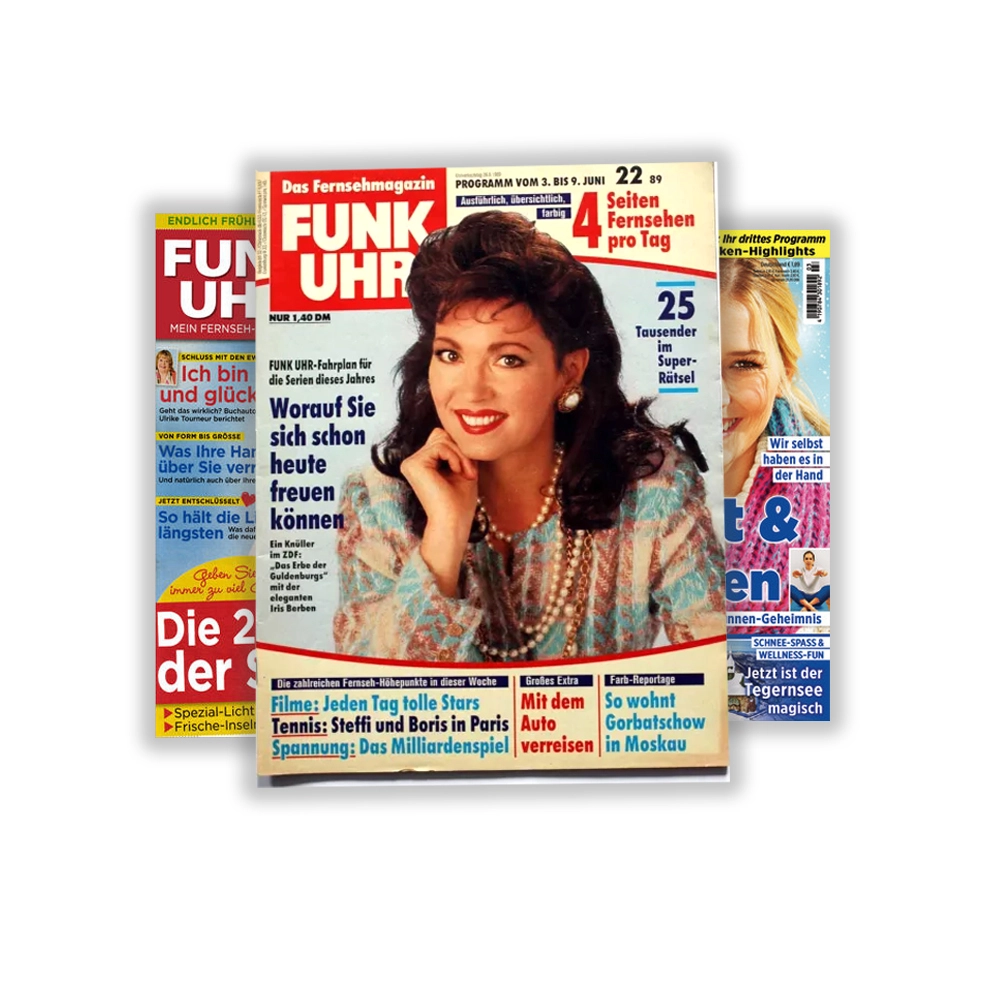 Funk Uhr, TV-Zeitschrift der 80er Jahre