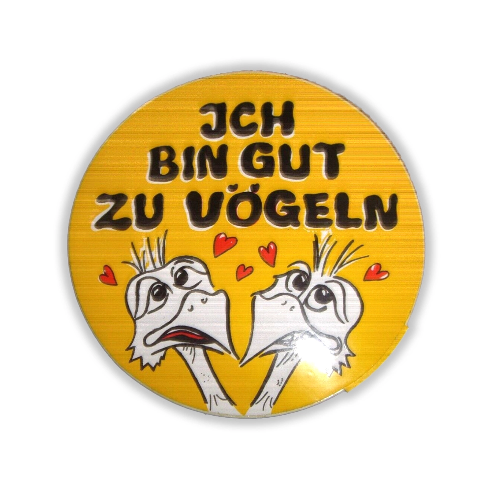 Ich bin gut zu vögeln