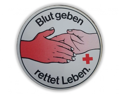 Rotes-Kreuz Aufkleber