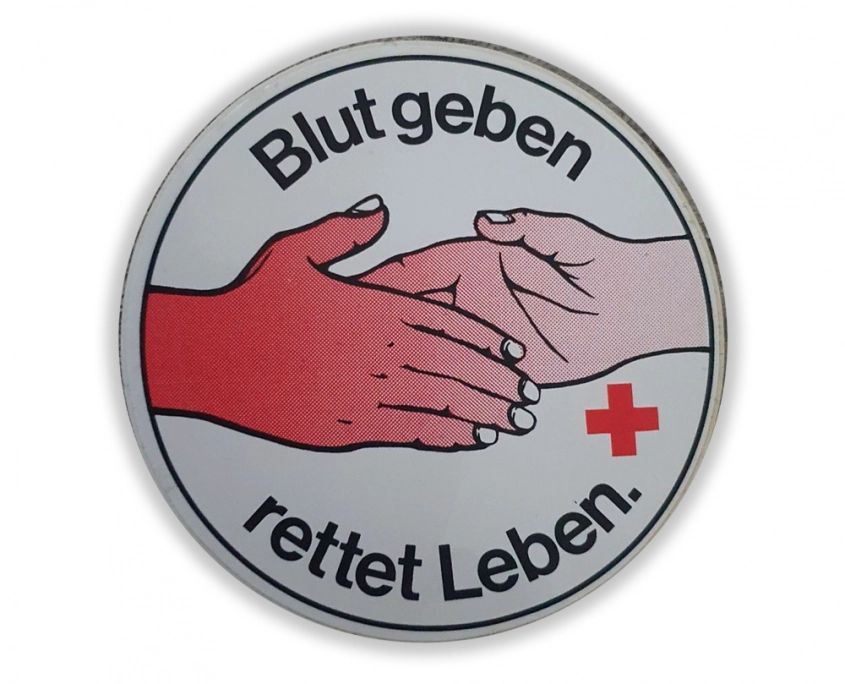 Rotes-Kreuz Aufkleber