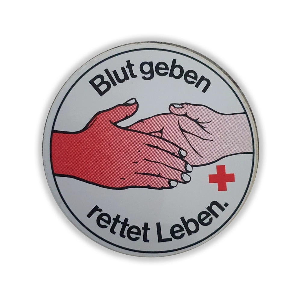 Rotes-Kreuz Aufkleber