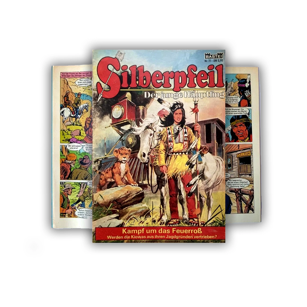 Silberpfeil, Comic-Zeitschrift der 80er Jahre