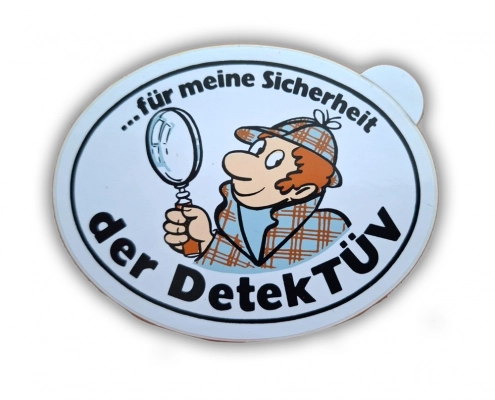 Der Detektüv Aufkleber