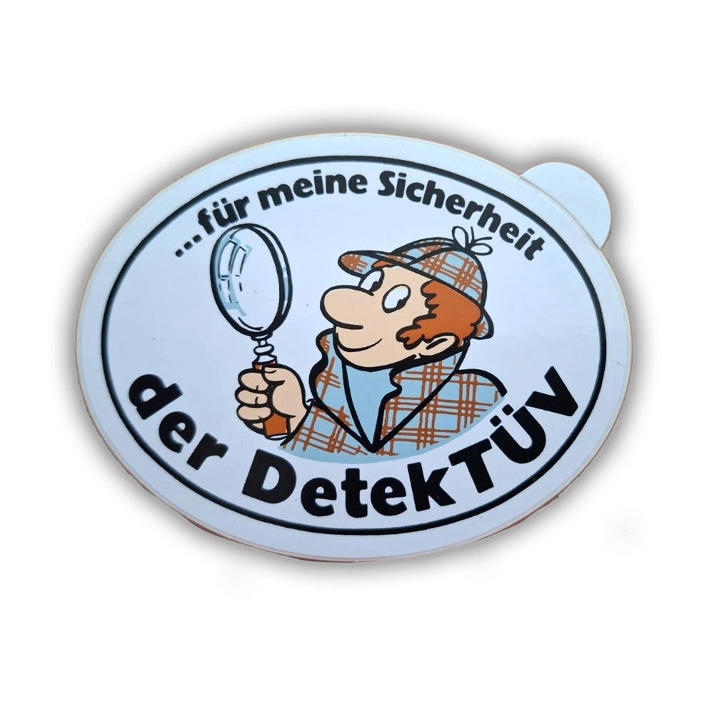 Der Detektüv Aufkleber