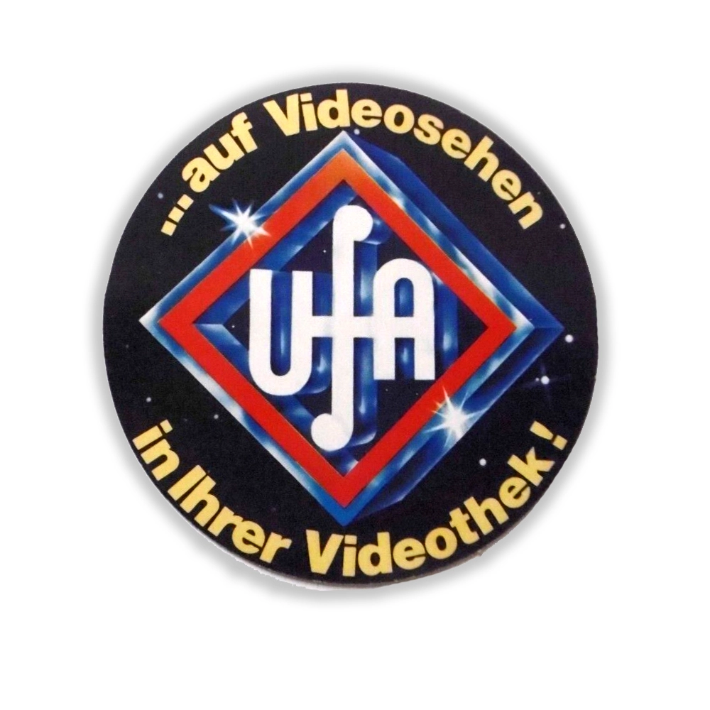 UFA-Aufkleber-80er