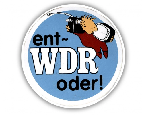 WDR Aufkleber