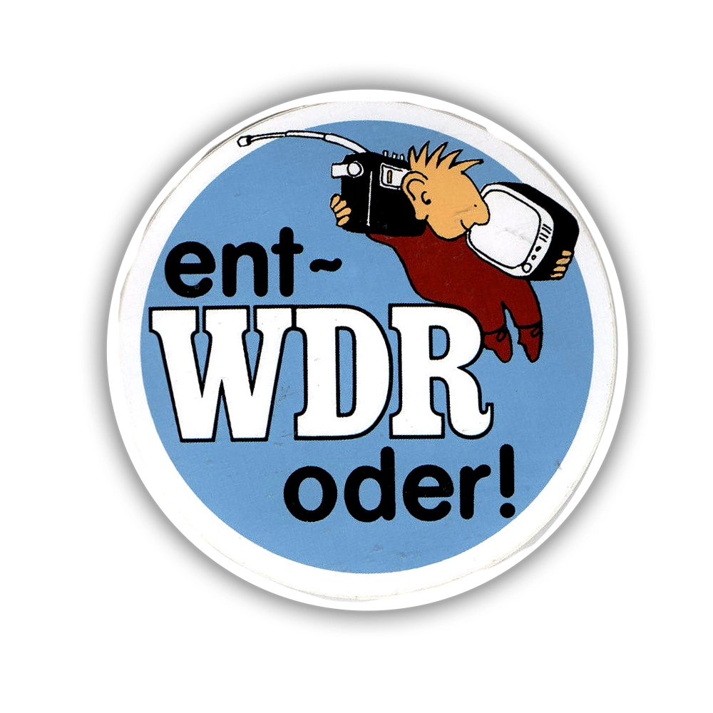 WDR Aufkleber