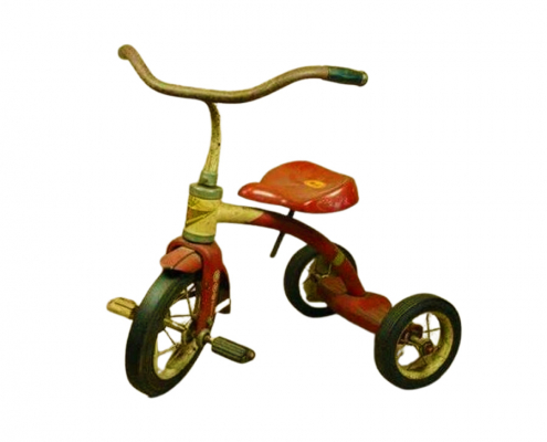 Dreirad der 80er
