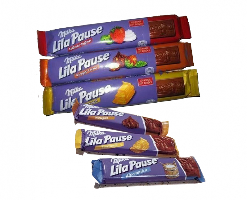 Milka-Lila-Pause