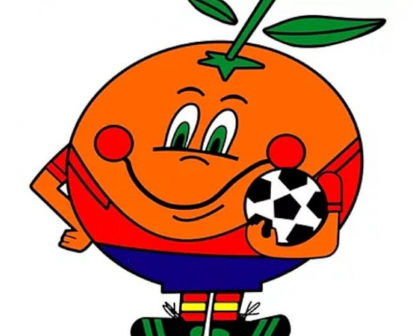 Naranjito - Maskottchen der Fußball WM 1982 in Spanien