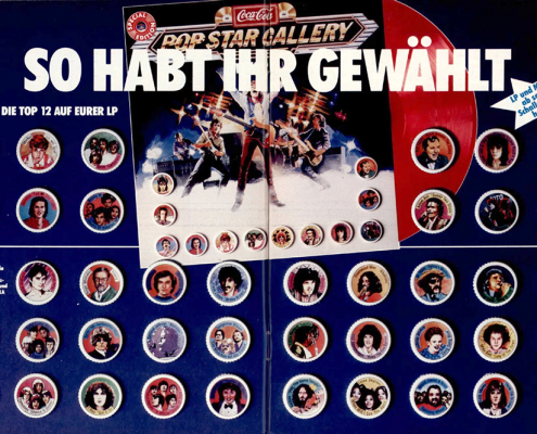 Coca-Cola Pop Star Gallery – als Musikstars noch im Flaschendeckel steckten 5 Die Coca-Cola Pop Star Gallery